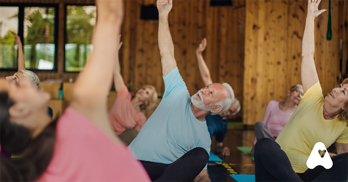 Exercício na terceira idade ansiedade crianças